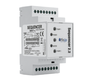 Sequencer modulo inversione pompe vista laterale